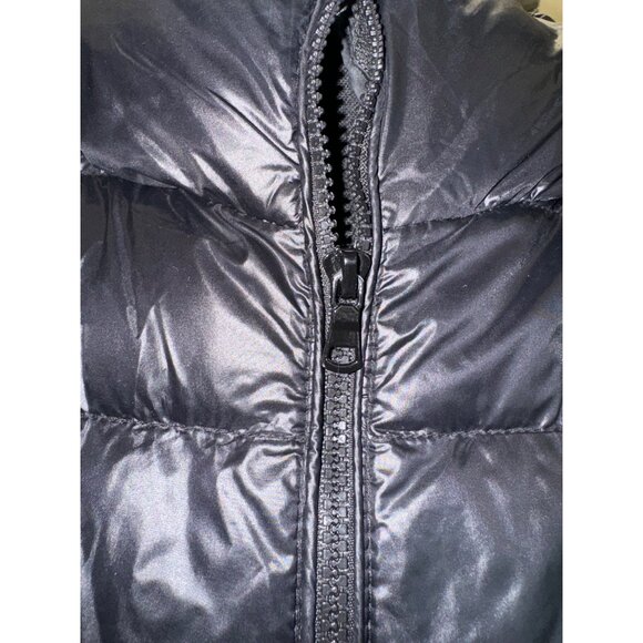 Alpine Swiss Ultra Light Down Puffer Jacket Packable Hood Black Water-Resistant - Picture 9 of 12